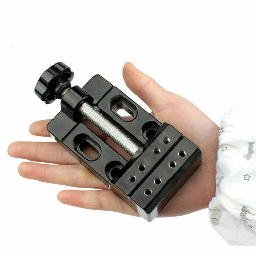 Small Tabletop Vise Mini Fixed Fine Work Attachment Vice Jewelry Hobby Tool E