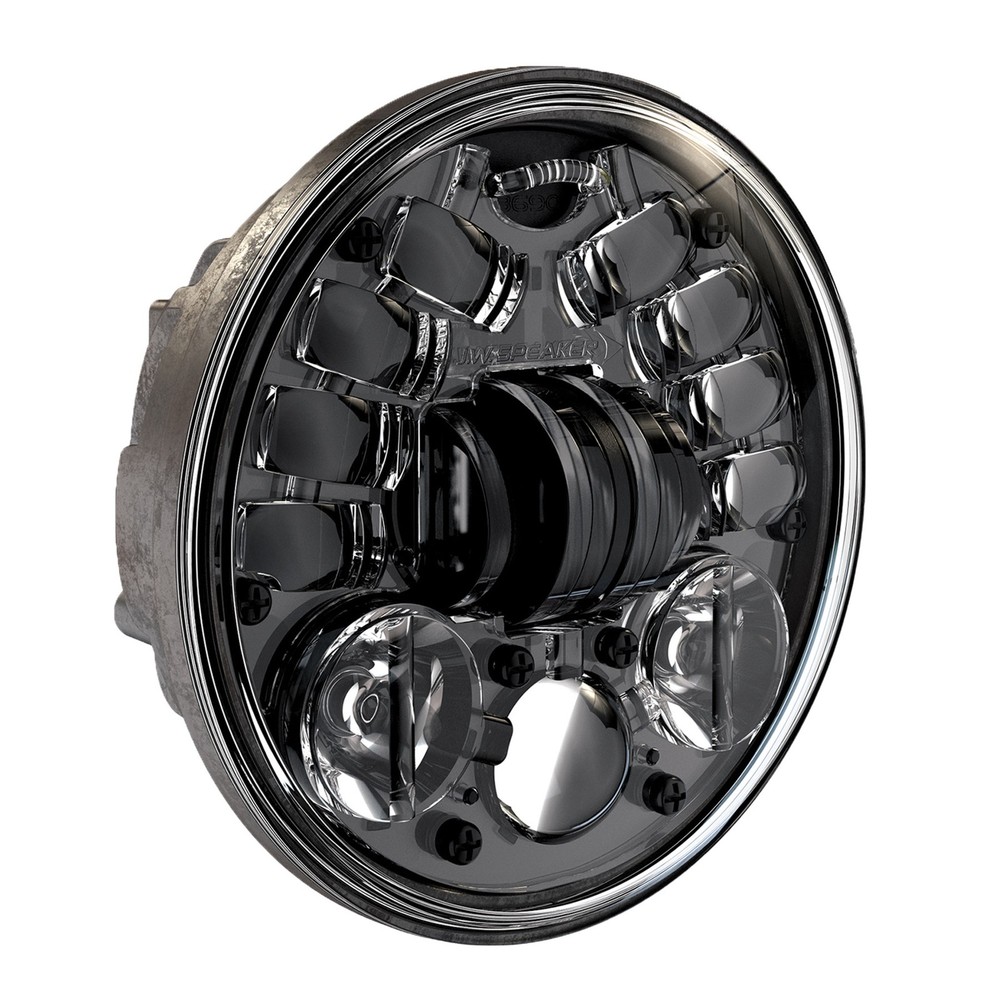 J & M 5.75" Adaptive Headlight Black 555091