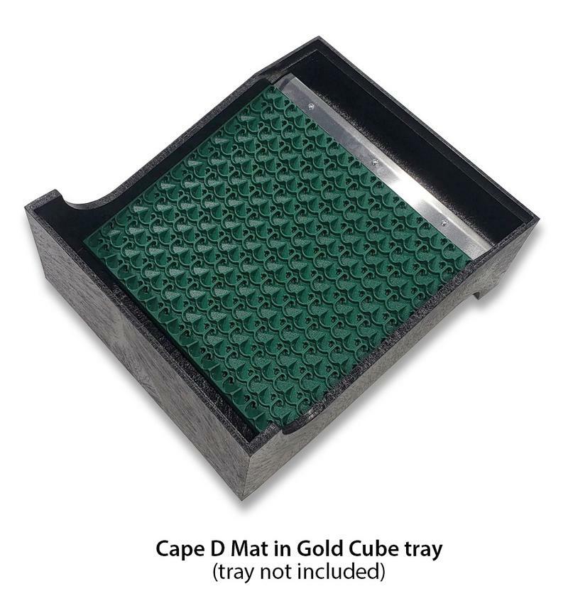 Micro Mini Dream Mats + Clamps for Gold Cube 4 Stack - Gold Mining Equipment