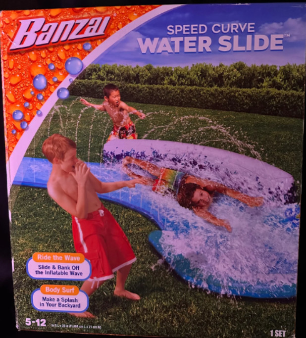 Speed Curve Water Slide