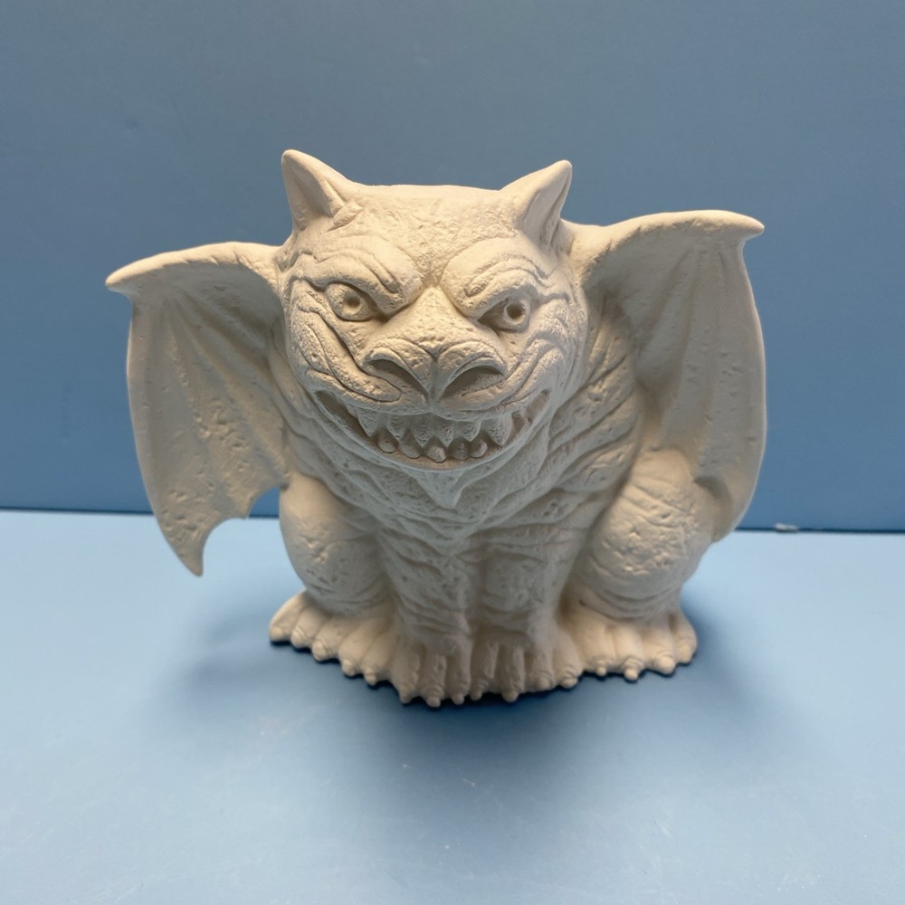 Ceramic Bisque Gargoyle Ready To Paint Your Ideas