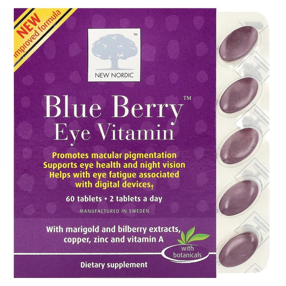 Blue Berry™, Eye Vitamin, 60 Tablets