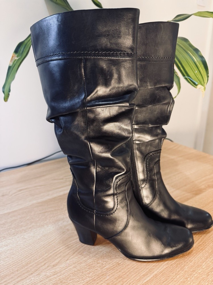 Leather Boots By Sandler. Excellent Condition. Size 6.5