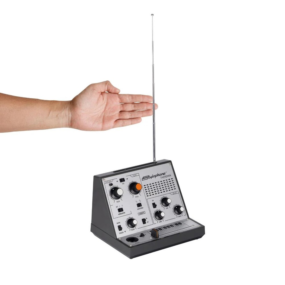 Stylophone Theremin Portable Touch Sensitive Synthesizer