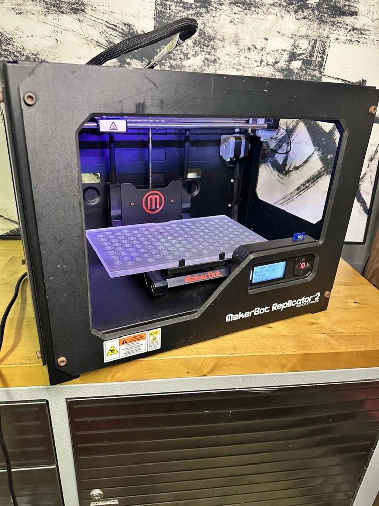 MakerBot Replicator 2 Desktop 3D Printer – Powers On, Untested, AS-IS