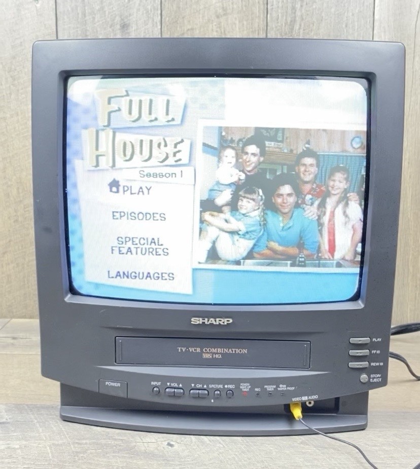 SHARP 13VT-j100 TV/VCR COMBO ⚠️VCR doesn’t Work ⚠️