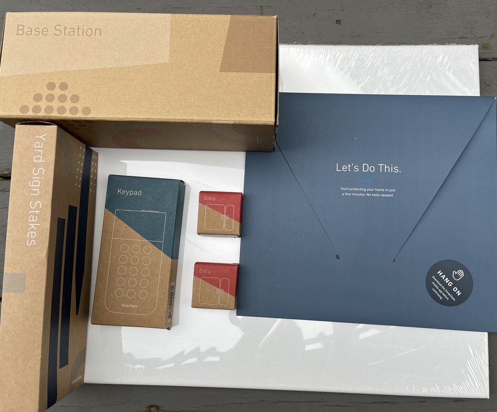 SimpliSafe Home Security System NEW -SEALED Without Camera.