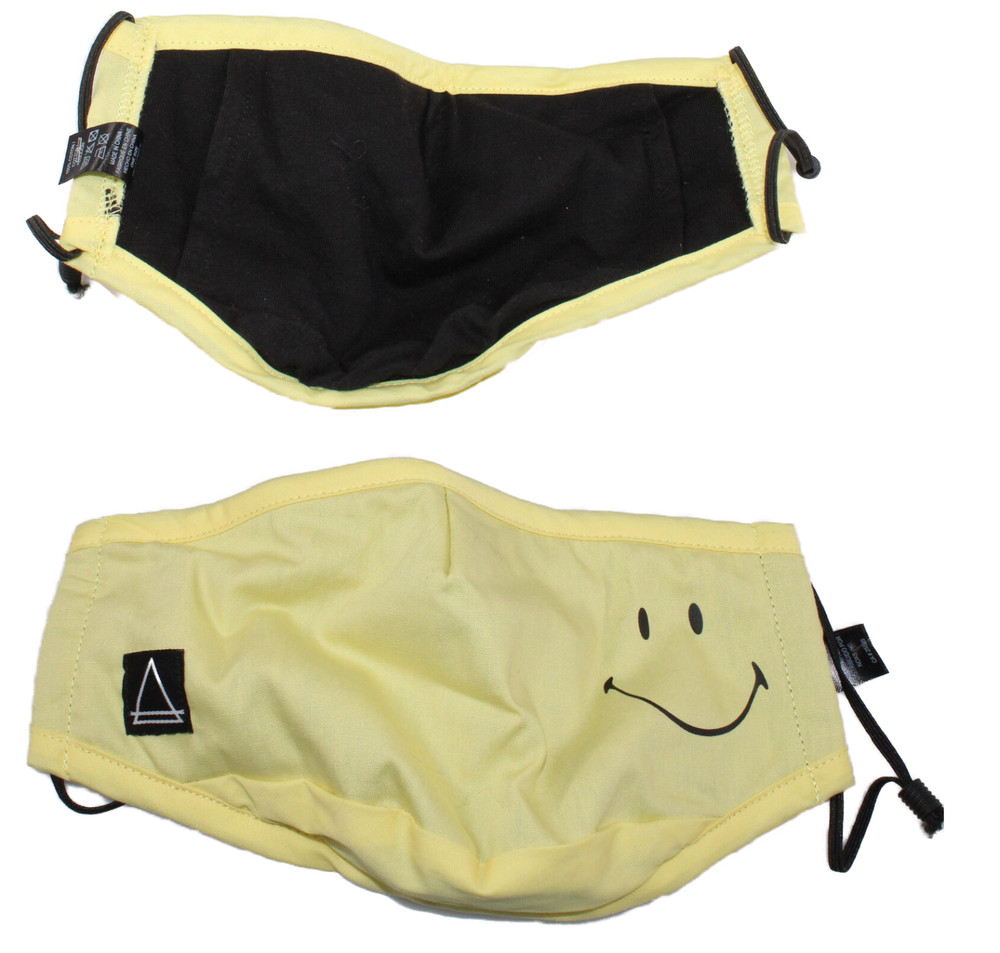 Eleven Paris , Yellow Smiley Mask Universal Adjustable