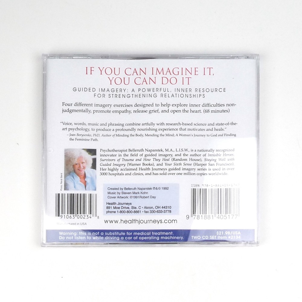 SUCCESSFUL RELATIONSHIPS 2 CDs Guided Imagery Belleruth Naperstek Self Hypnosis
