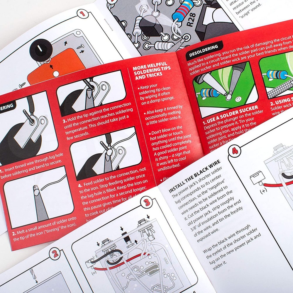 StewMac EHX Power Supply Pedal Mod