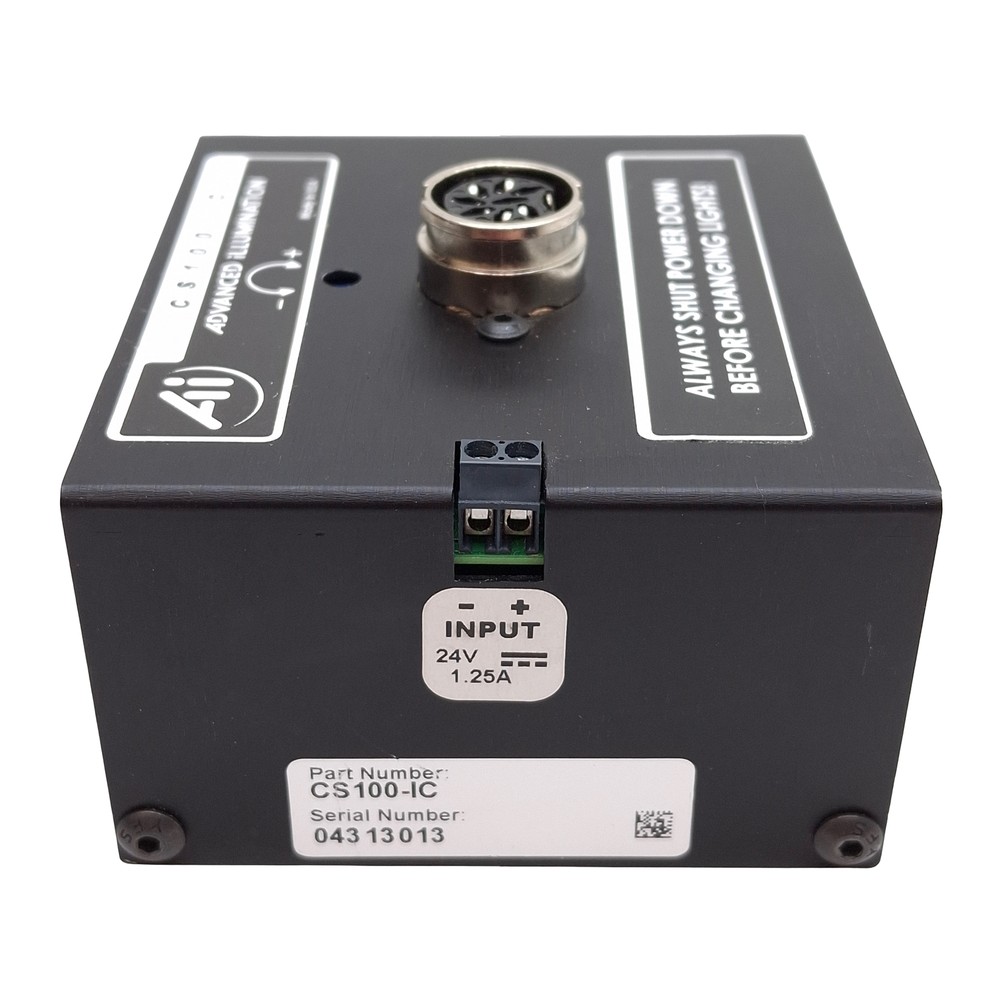 Advanced Illumination CS100-IC Machine Vision Light Power Supply, 24VDC