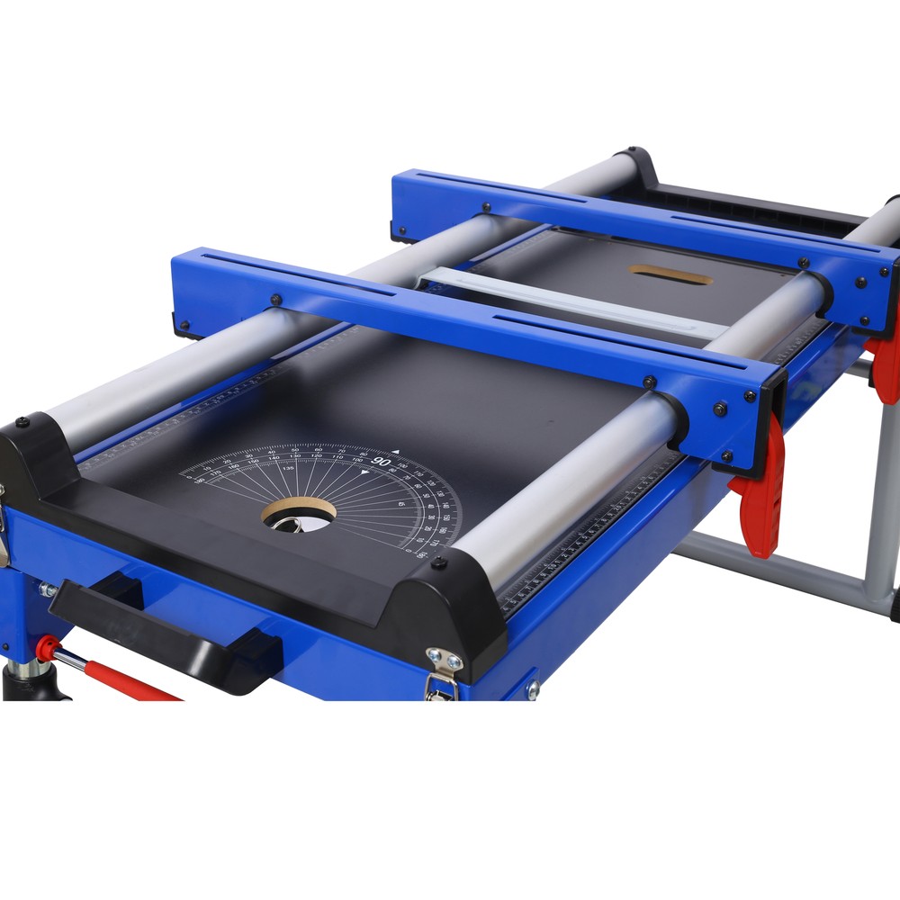 Detachable Miter Saw Stand 5-in-1 Portable Workbench Quick Folding Work Table