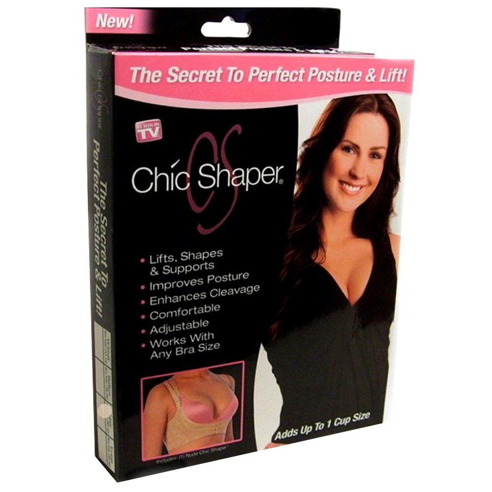 Chic Shaper Perfect Posture - White- Small (Bust Size 32-34)