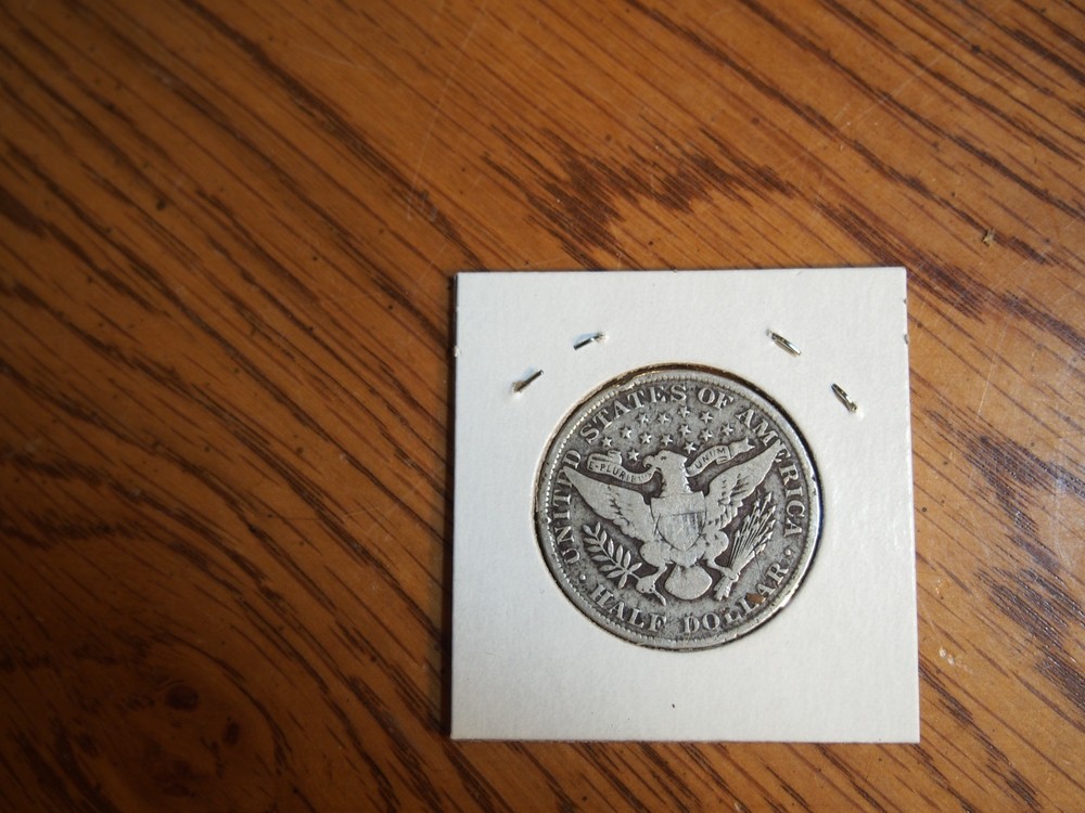 1902 Barber Half, very good + condition, 90 % silver