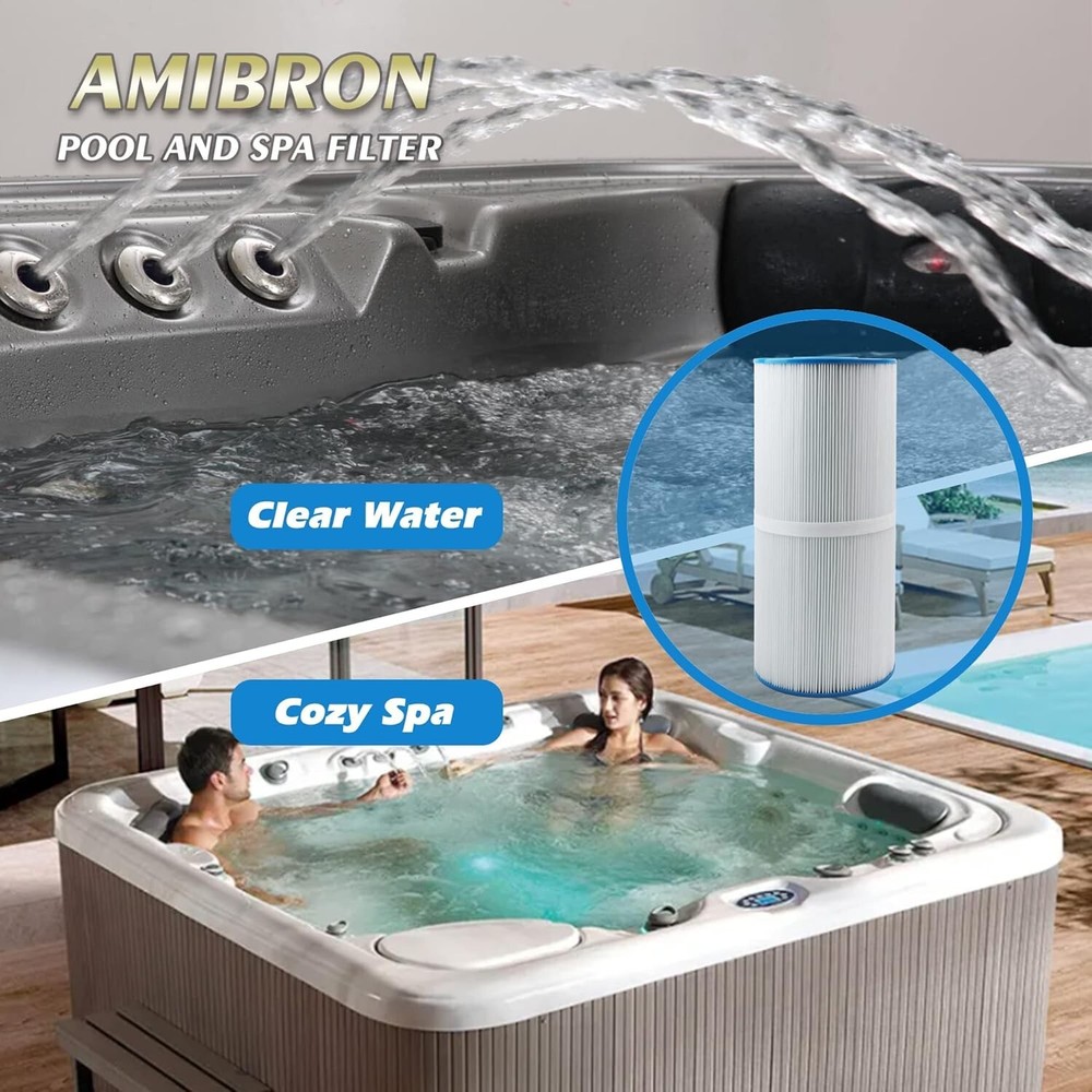 Spa Filter Replacement Compatible with Watkins Models - 2 Pack, NSF Certified