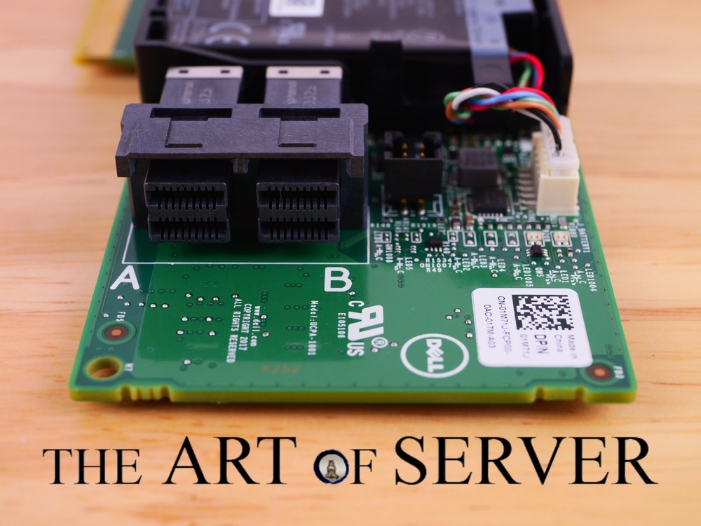 Dell PERC H740P 1M71J 12Gbps 8GB CacheVault BBU MegaRAID Controller