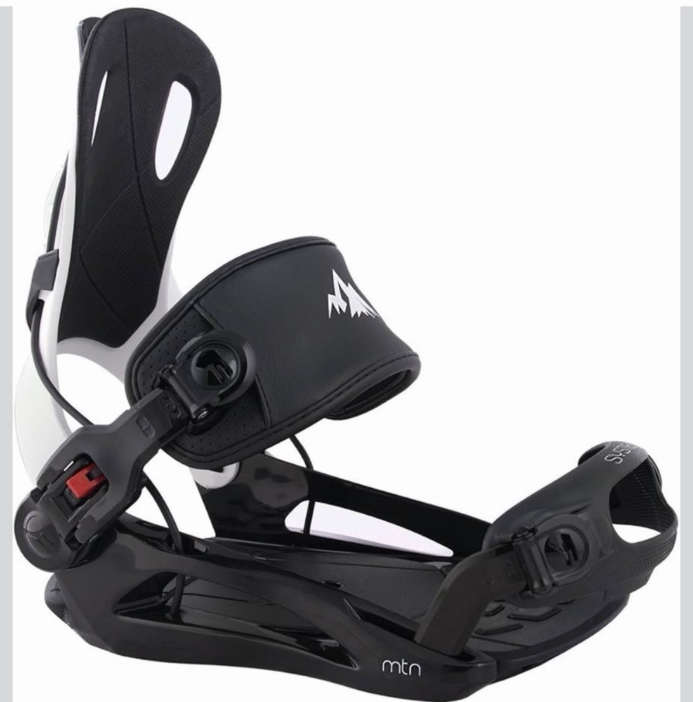 MTN Men's Rear Entry Step-In Snowboard Bindings L