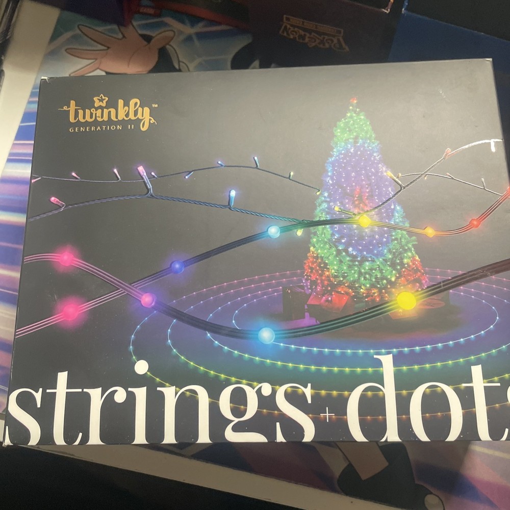 Twinkly - Smart Light 400 RGB LED Light String and 60 Dots (Gen 2) - Multi