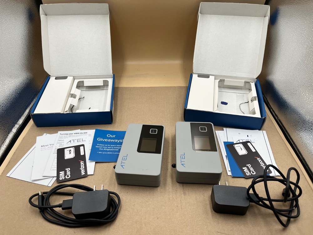 Lot of 2 Atel Axis 1 Fixed Wireless Access Model:V810A