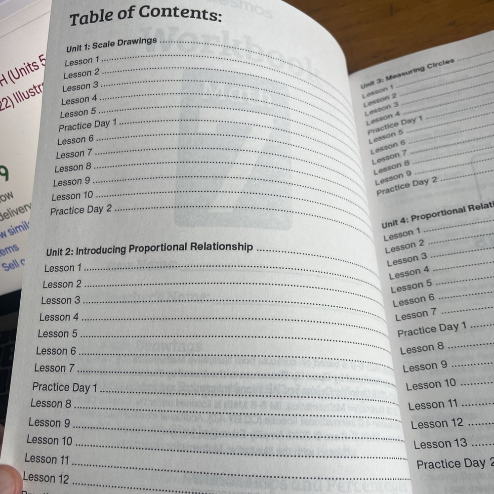 7th-Desmos Math ( Units 1-4 ) Student Workbook Illustrative Mathematics