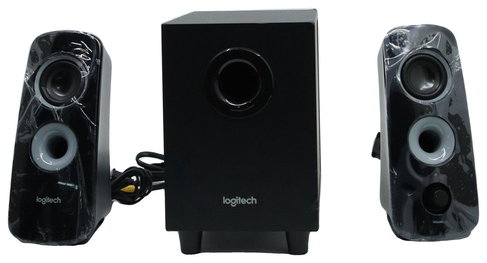 Logitech Speaker System Z323 with Subwoofer check image