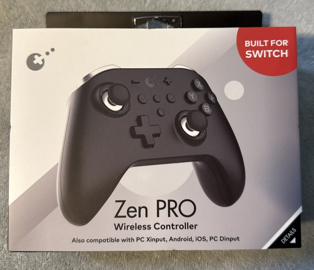 ZEN PRO Wireless Gaming Controller Nintendo Switch PC iOS Android Black Sealed