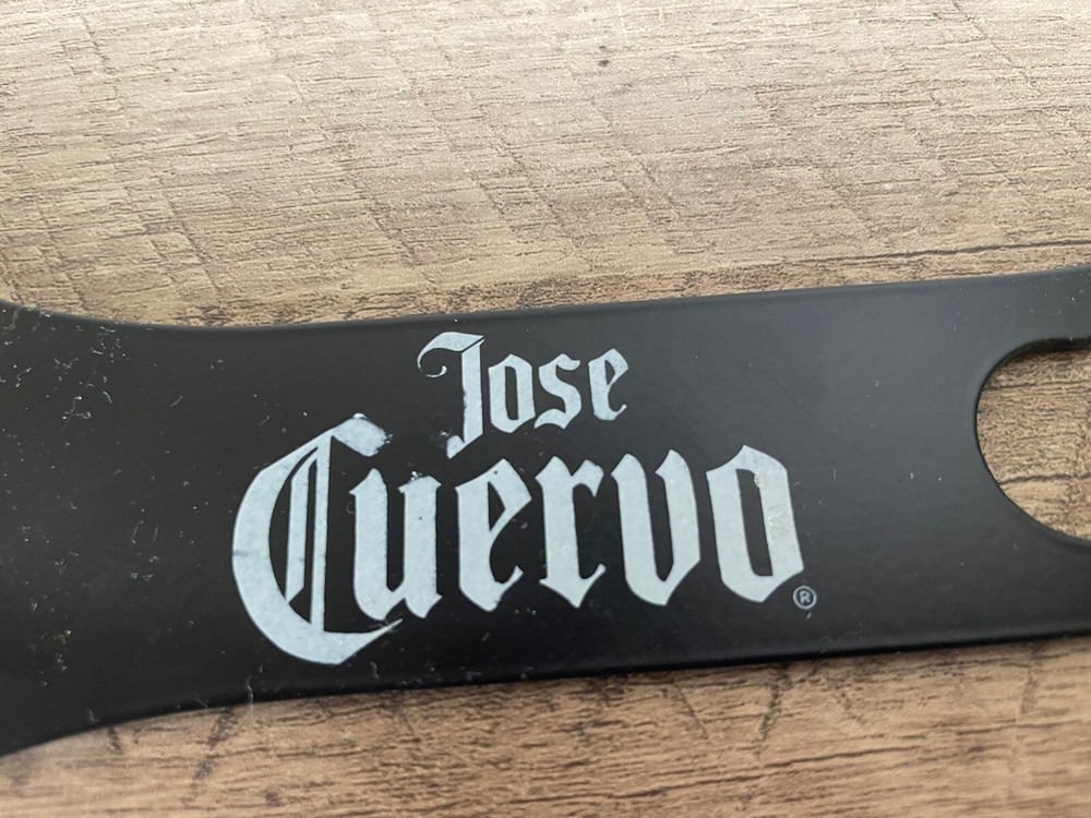 Jose Cuervo Black Paddle Bottle Opener Key