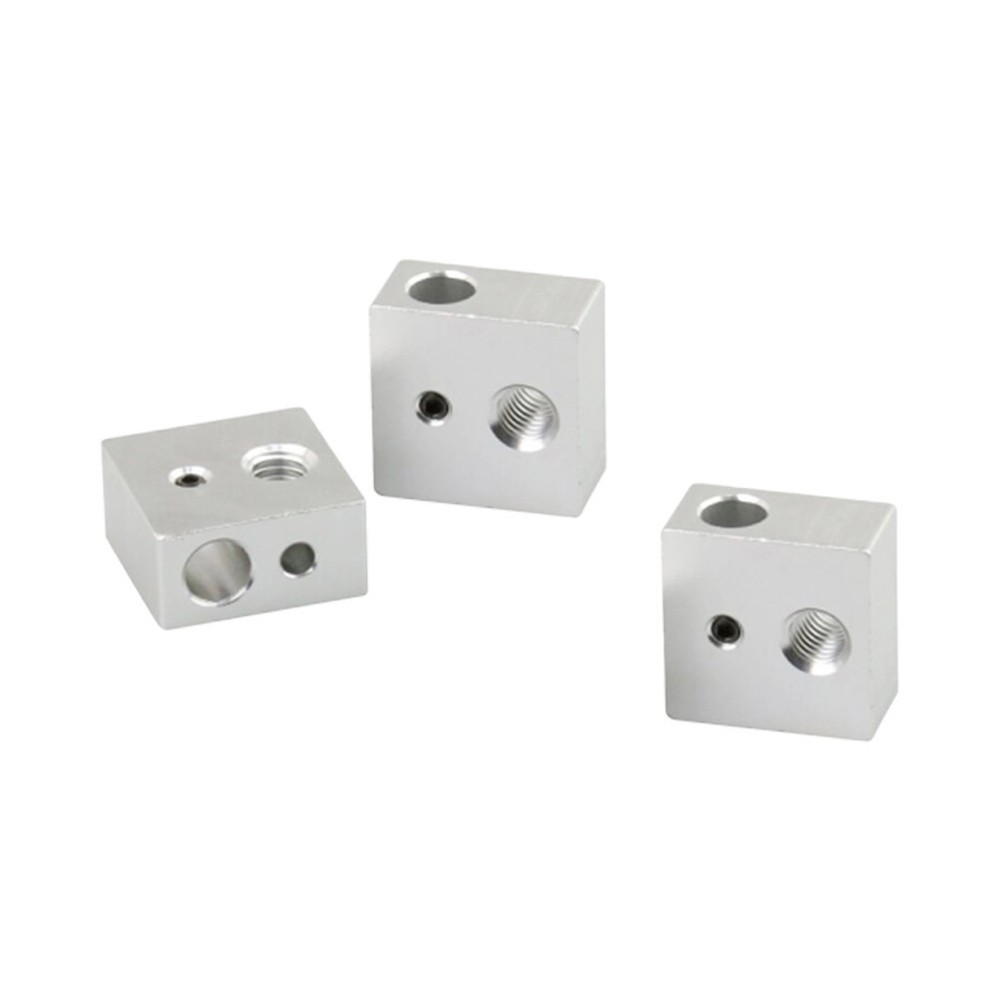 3 Pcs Printer Accessories Aluminum Heating Block Heater Compatible
