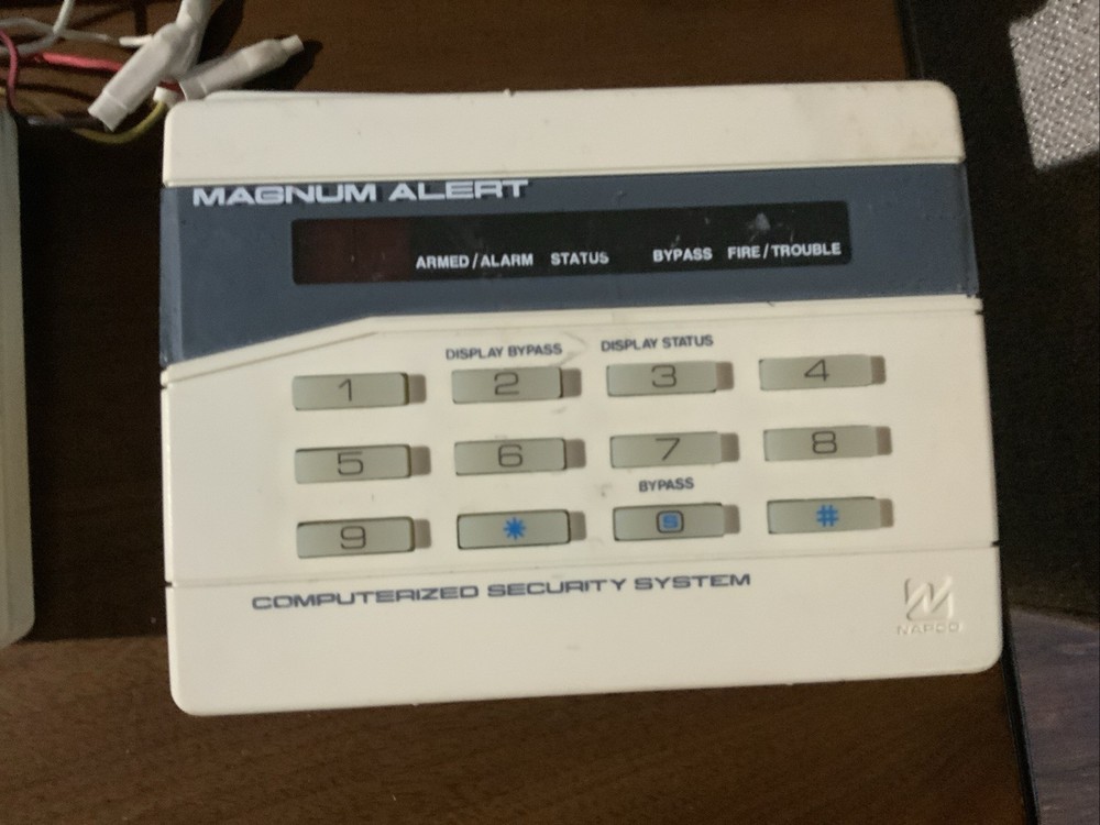 14 Napco Magnum Alert Lot Control Keypad Panel for Computerized Security System