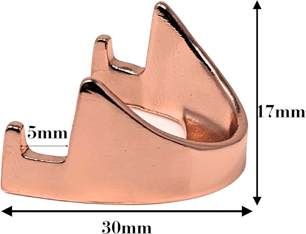 Generic Military Challenge Coin Display Stand - Solid Metal with Copper
