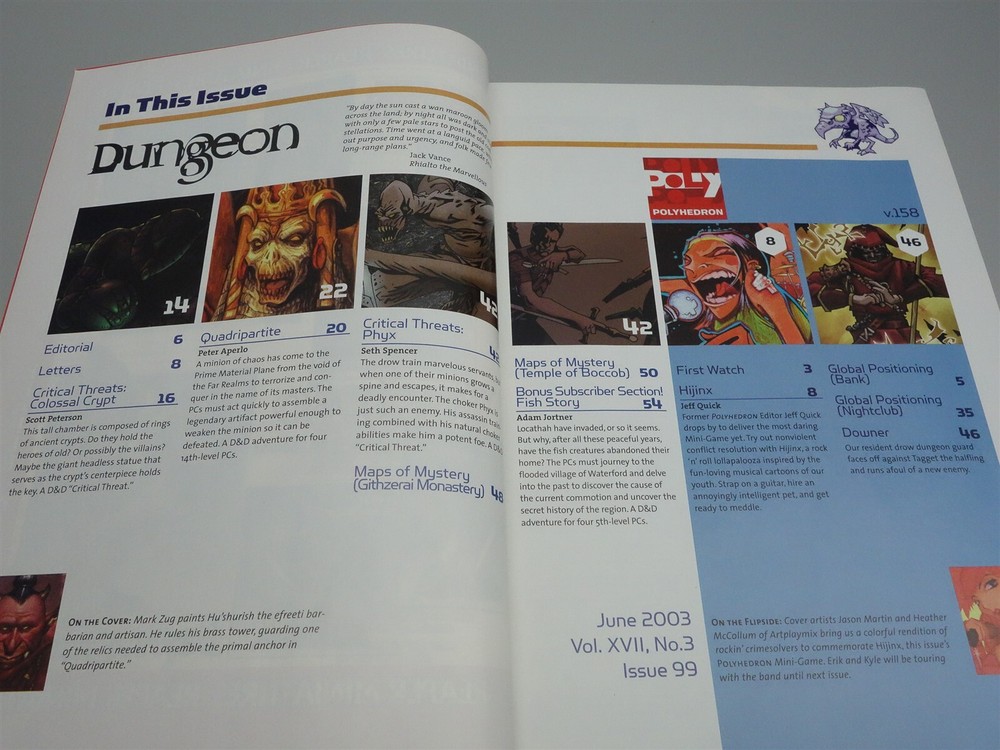 Dungeon Magazine: Issue # 99 (TSR)