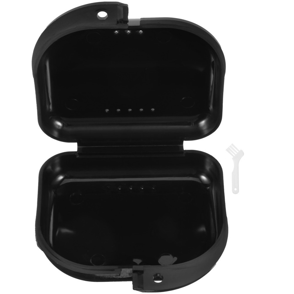 Denture Storage Case Household Box Retainer for Cleaning Container
