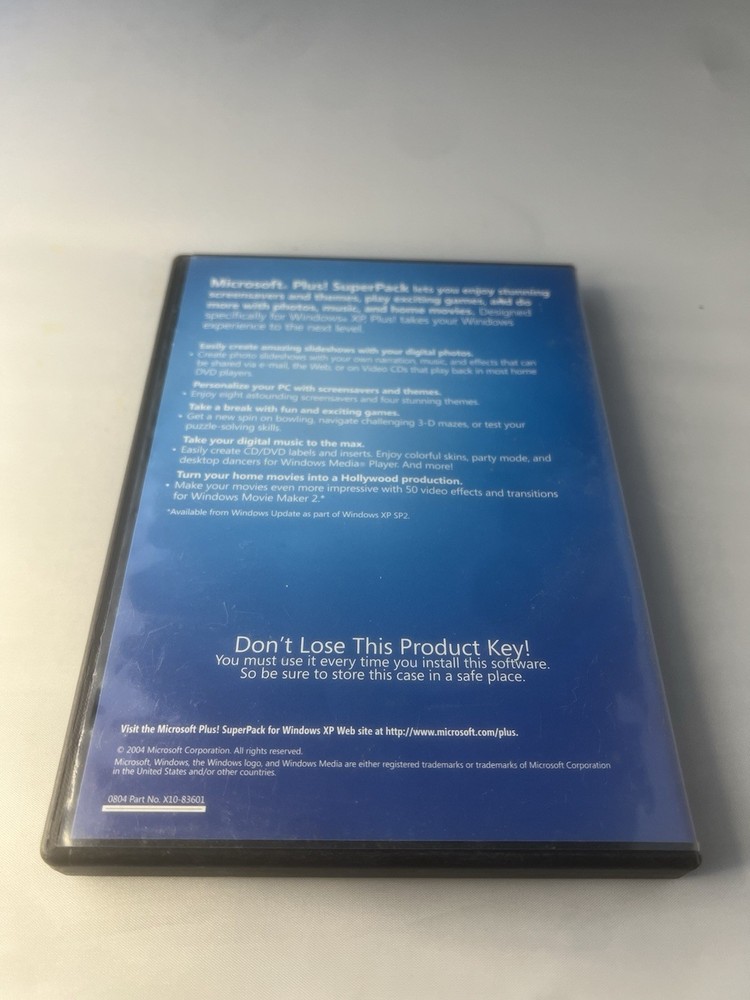 Microsoft Plus! SuperPack for Windows XP - Retail