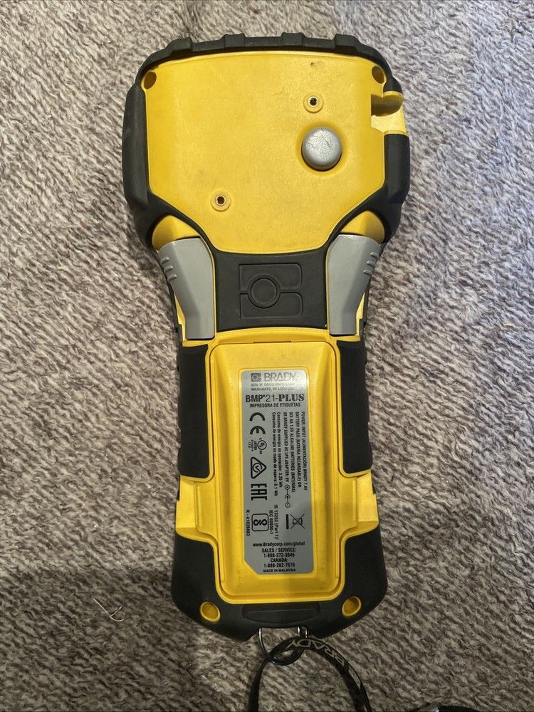 Brady BMP21-PLUS Handheld Label Printer-Used. Tested Working