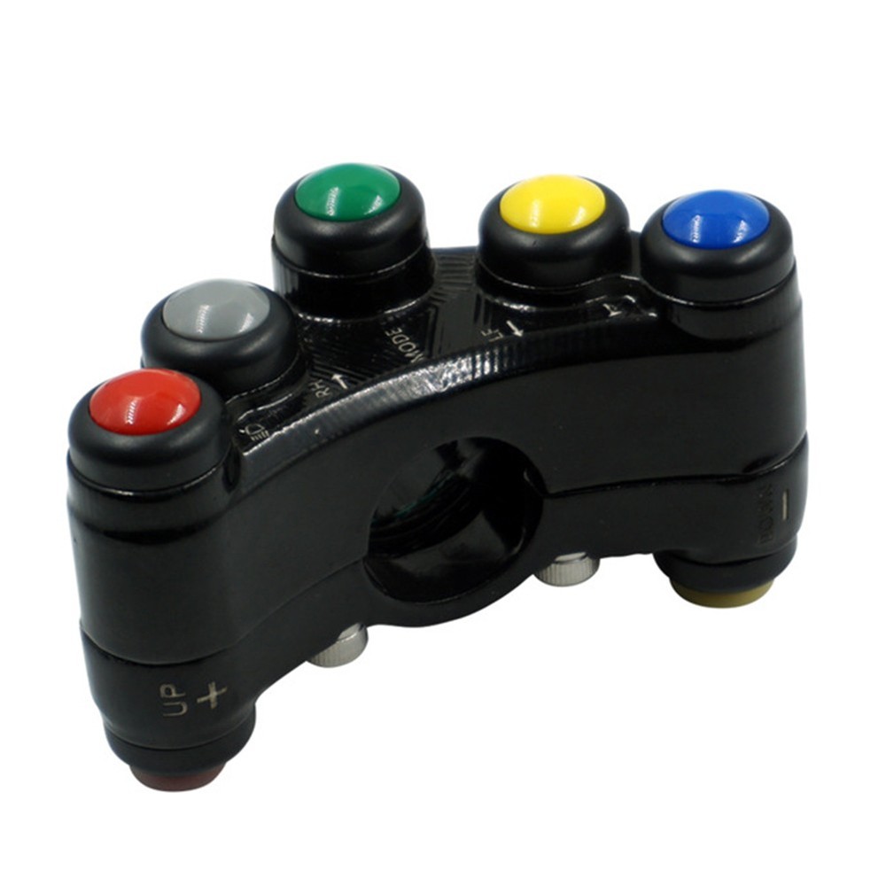 7/8" 22mm Motorcycle Switches Handlebar Control Switch Button ON OFF Start Kill