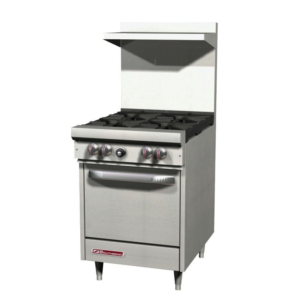 Southbend S24E 24" S-Series Restaurant Range (4) Gas Burners