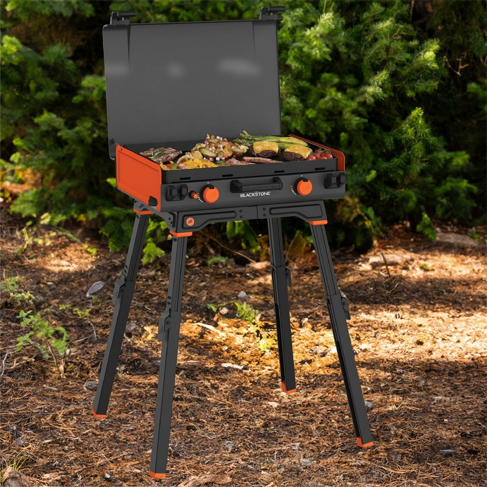 Blackstone Griddle BBQ Base Leg Kit Adjustable Portable Compact Sturdy Steel Top