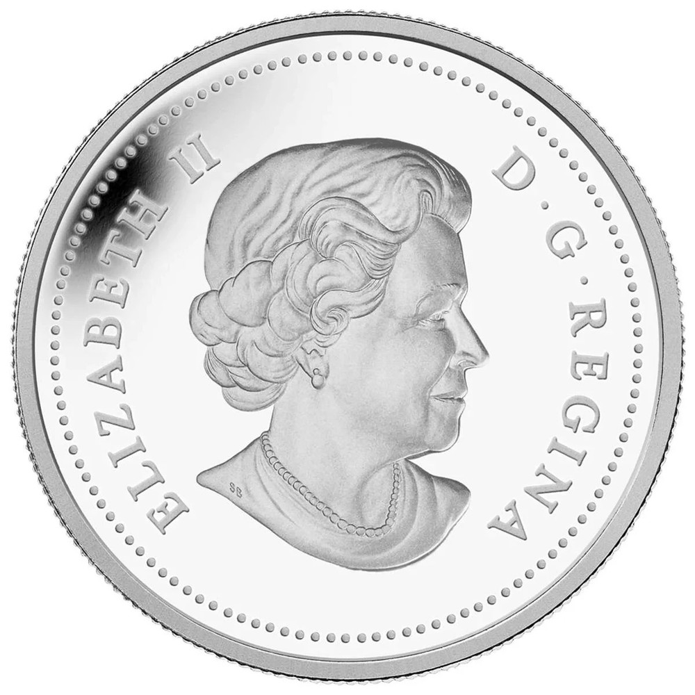 2015 Canada $20 Beaver at Work - Pure Silver Coin