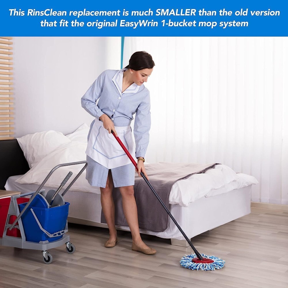 3x Replacement Microfiber Mop Head Wring Refill For O-Cedar RinseClean Spin Mop