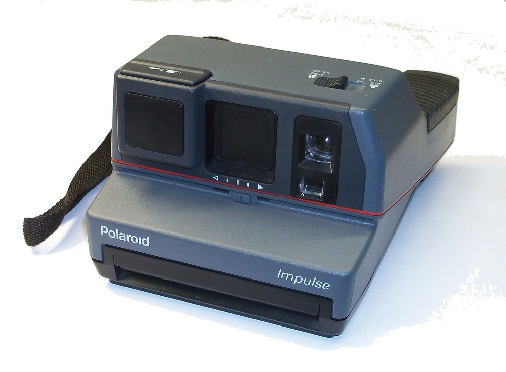 Vintage Polaroid Impulse Built In Flash Instant Camera