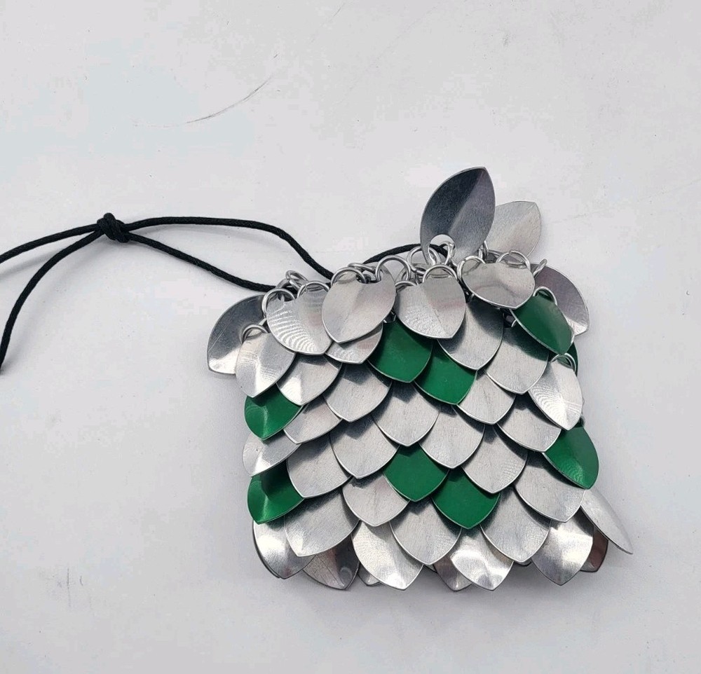 Dragonscale Dragon Scale Chainmail Dice Bag D & D