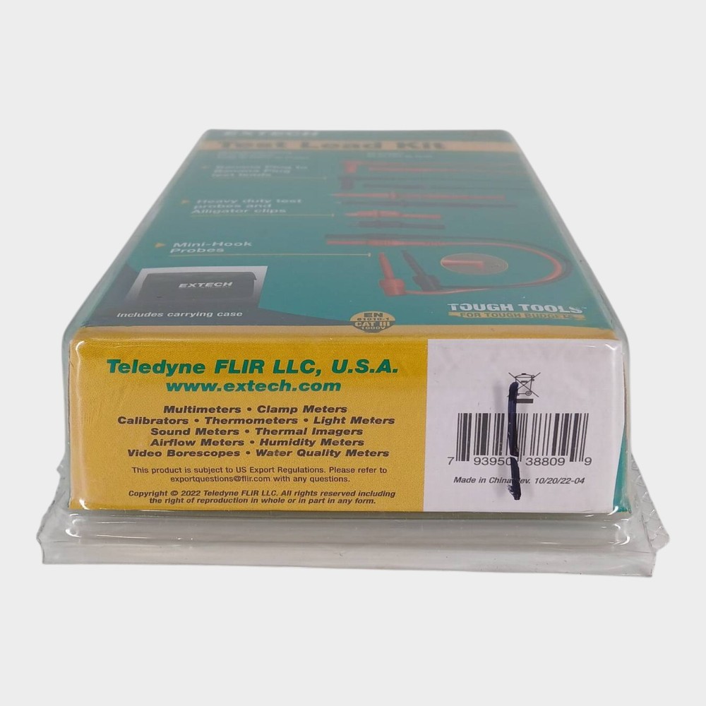 Extech TL809: Electronic Test Lead Kit