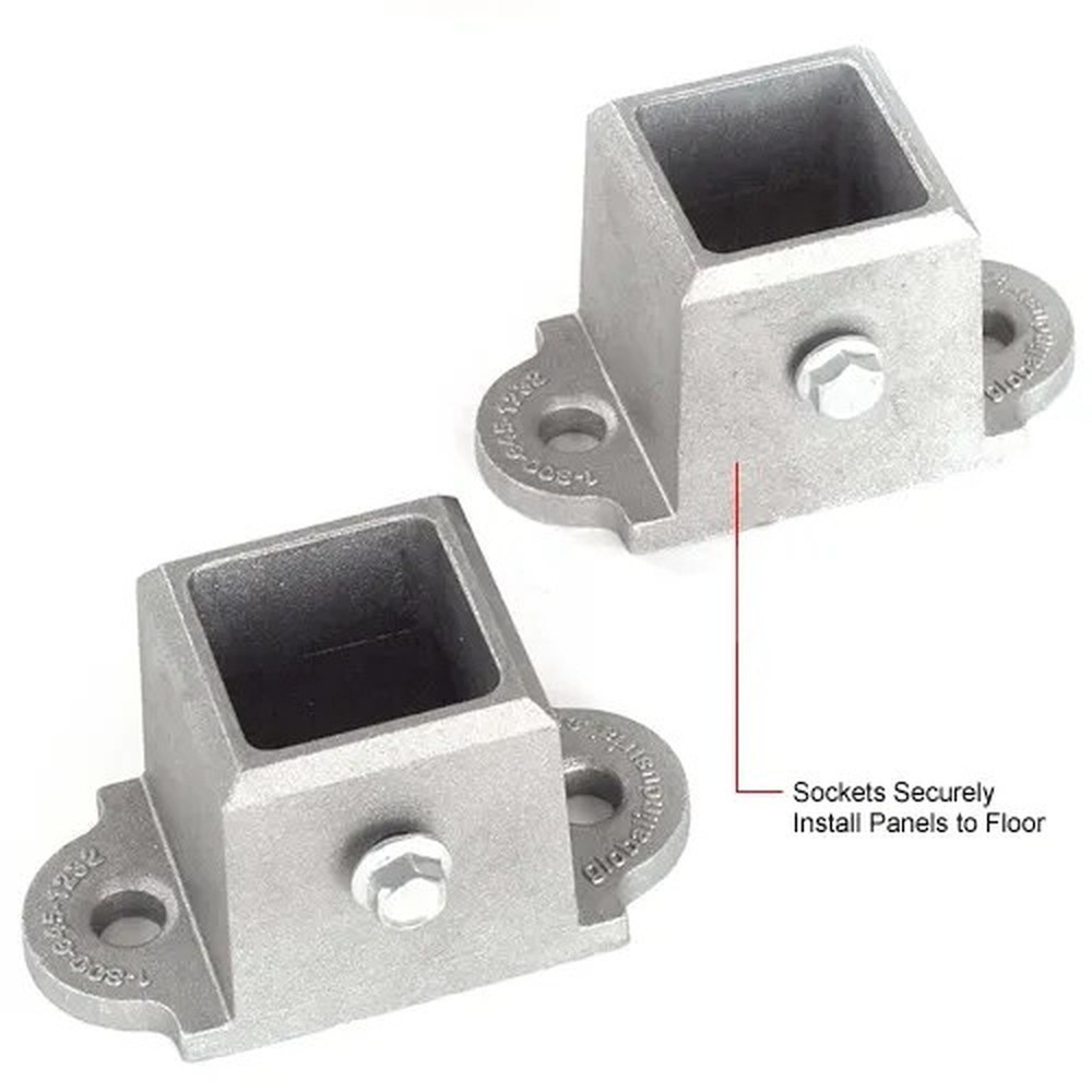 Global Industrial? Wire Mesh Panel, 1'W x 10'H