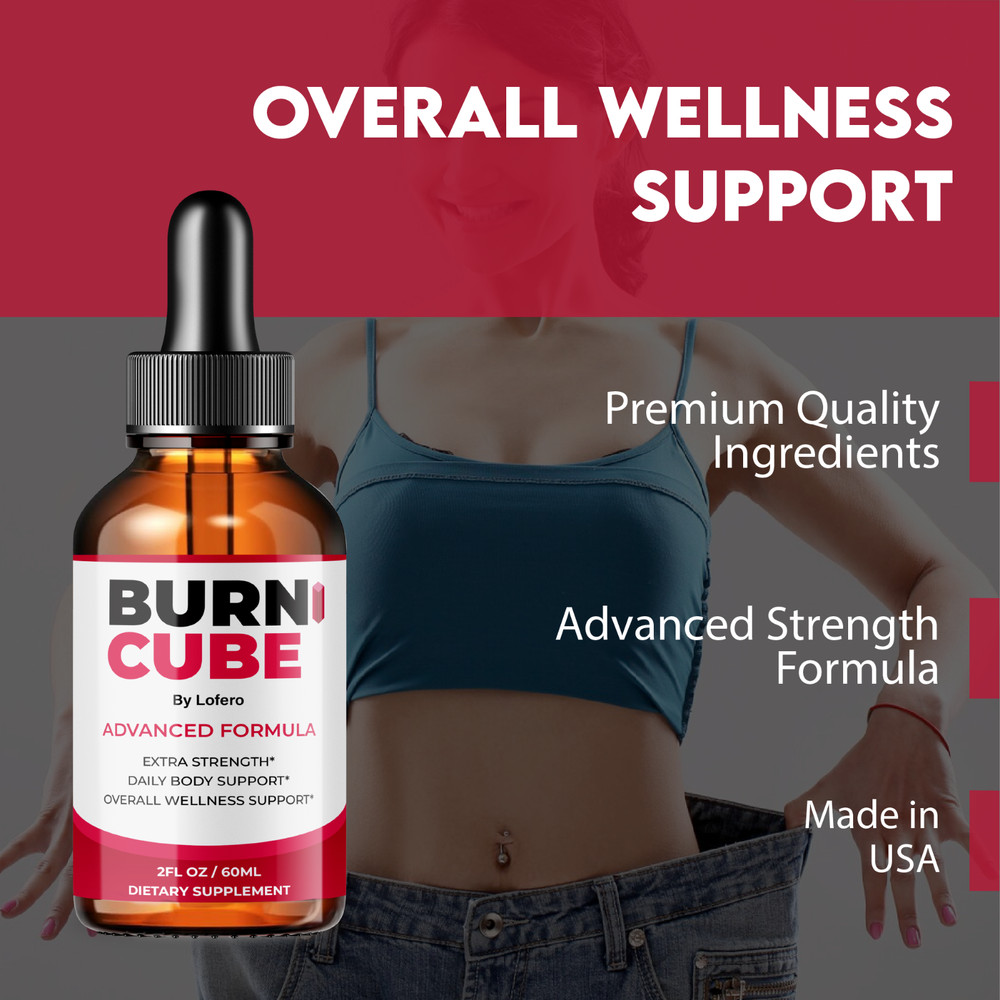 Burn Cube Drops, BurnCube for Weight Assistance & Metabolism & Slimming (2 oz)