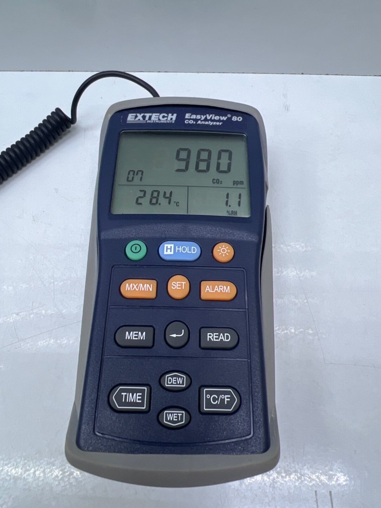 EXTECH Easy View Indoor Air quality , CO2 Anlyzer