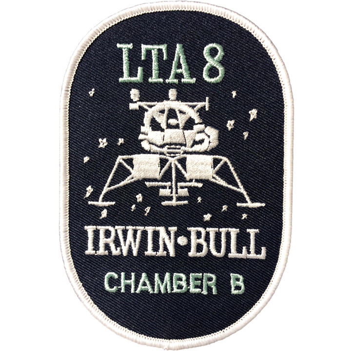 NASA LTA-8 Apollo Lunar Module Test Program 'Irwin-Bull' Embroidered Patch