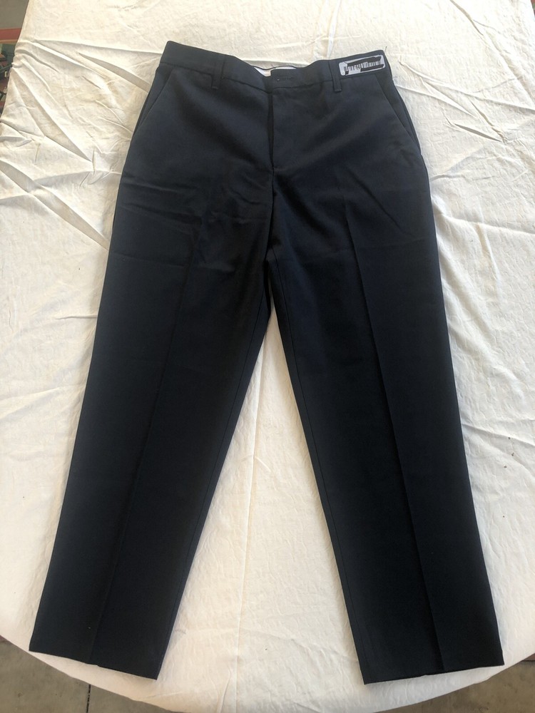 3 Cintas Comfort Flex Navy Blue Work Pants Size 42x30 #945-20 Very Comfortable