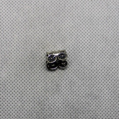 sterling silver covered wagon charm