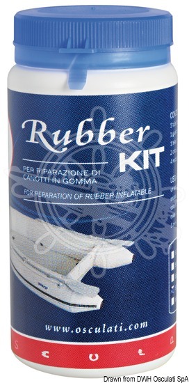 Osculati Inflatables Repair Kit Black