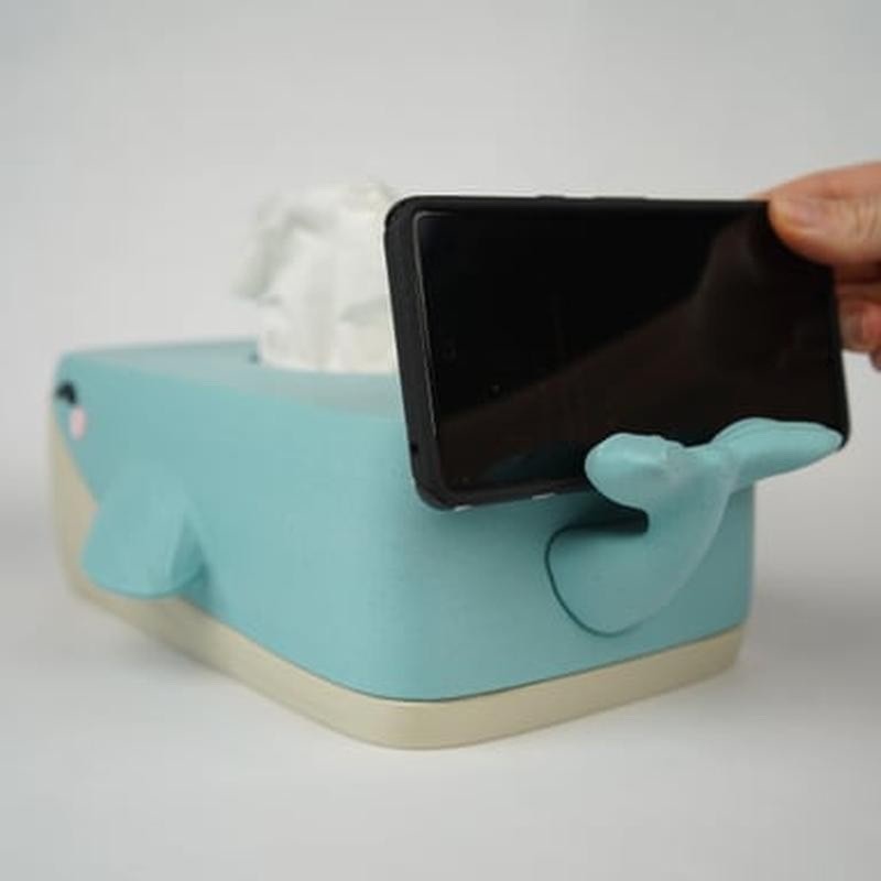 Bubbles the Whale Tissue Box Cover – Ocean Decor
